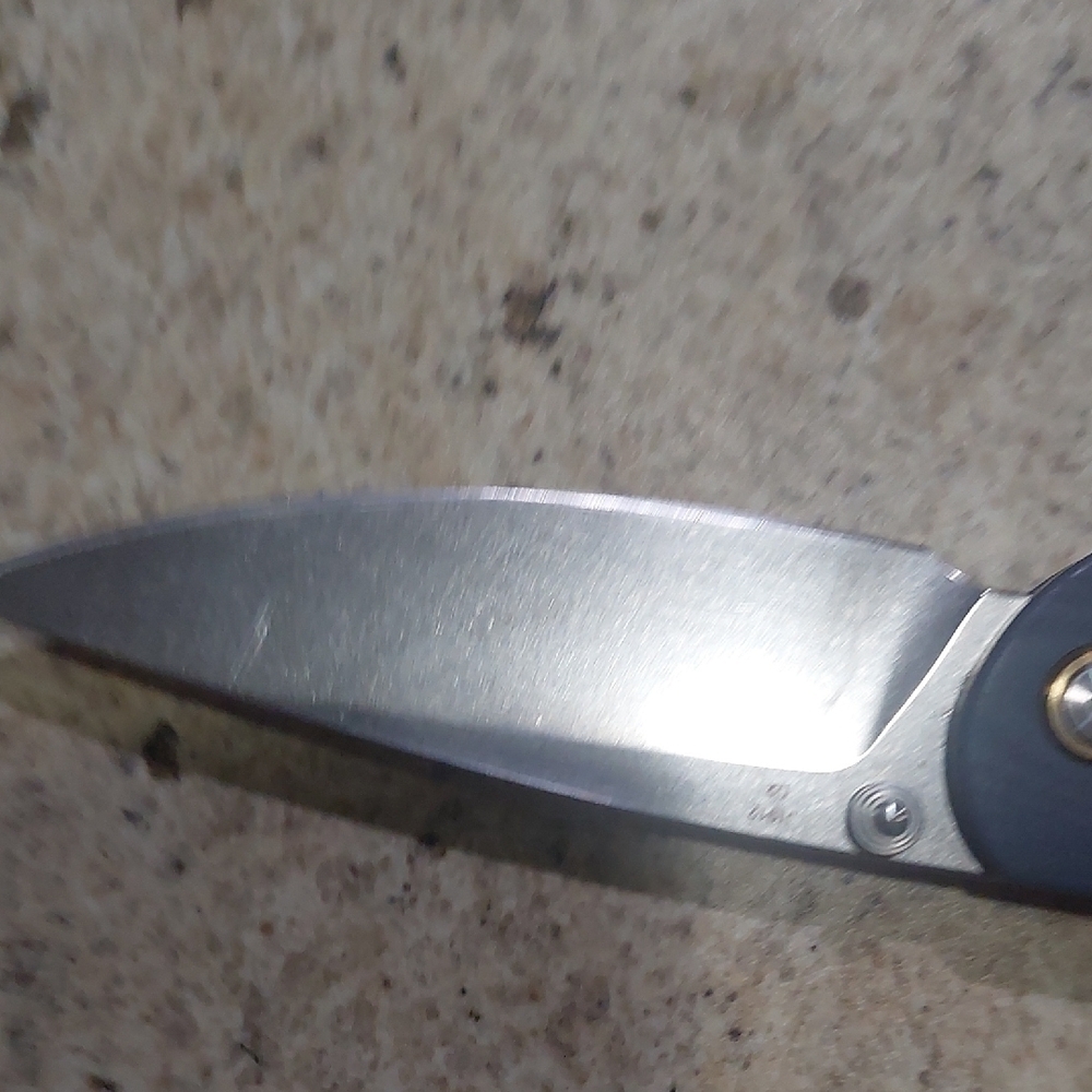 Blue Folding Knife by CRJB - Picture 7 of 8
